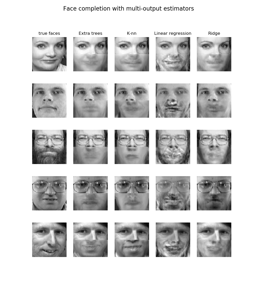 sphx_glr_plot_multioutput_face_completion_0011